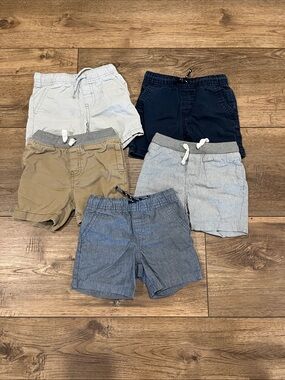 Bundle of 5 Cat & Jack Boys Baby/Toddler Shorts